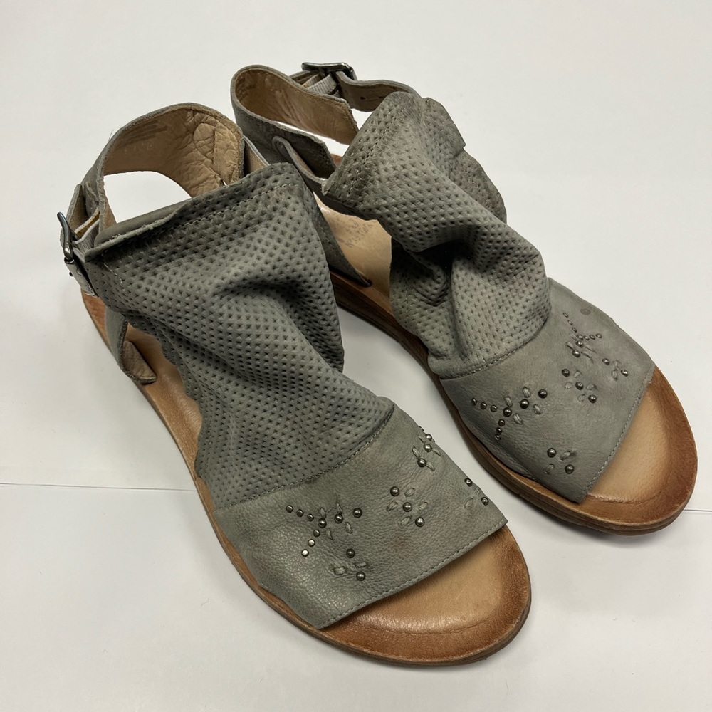 Miz Mooz FiFi Tan Leather Ankle-Strap Sandals Sz.‎ 40 (US9) - Picture 3 of 8